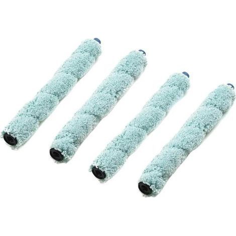 Brosses À Rouleau Principales, Compatibles avec Les Aspirateurs Robots Laveurs De Sols ILIFE W400 W450 W455, Brosse À Rouleau Souple, Pièces De Rechange for Le Nettoyage De La Maison(4PCS) (1/5)