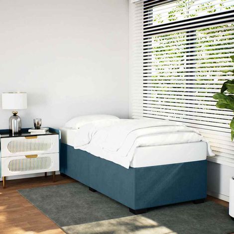 Bettgestell Blau 80x200 cm Samt (1/5)