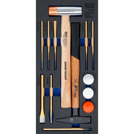 Bgs Juego de insertos para carro de taller en hickory 14 piezas (1/3)