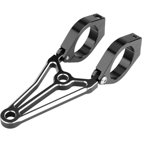 Motorradscheinwerferhalterung, 41-mm-Gabelbefestigung für Café Racer, Paar Scheinwerferhalterungen (1/5)