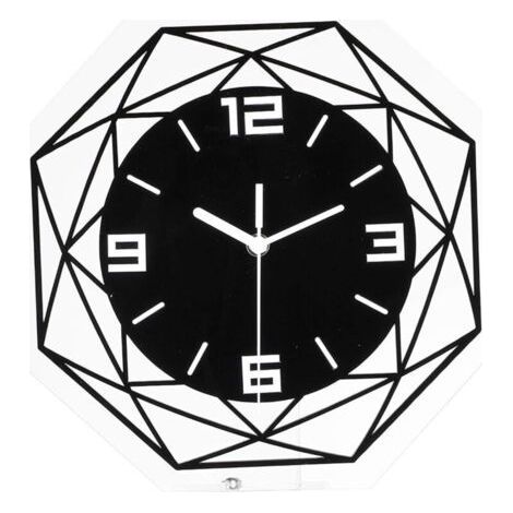 Pendule Murale Silencieuse 30CM. Horloge Murale Design Moderne Pendule Décoration Design Horloge Originale pour Salon Bureau Décor À La Maison (1/5)