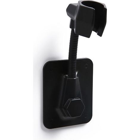 Support de pommeau de douche mural réglable et auto-adhésif, support de pommeau de douche universel sans perçage - 3 pièces (1/5)