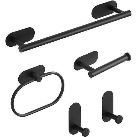 Ensemble de 5 barres porte-serviettes sans perçage (1/5)