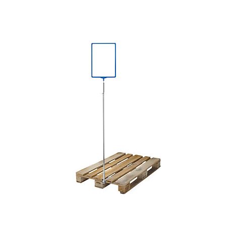 kaiserkraft  Bandiera per pallet  con cornice per manifesto 