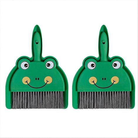 Bureau petit balai et pelle kit Children et Students petit balai pour nettoyage Desks mini Garbage Shovel outils (1/5)