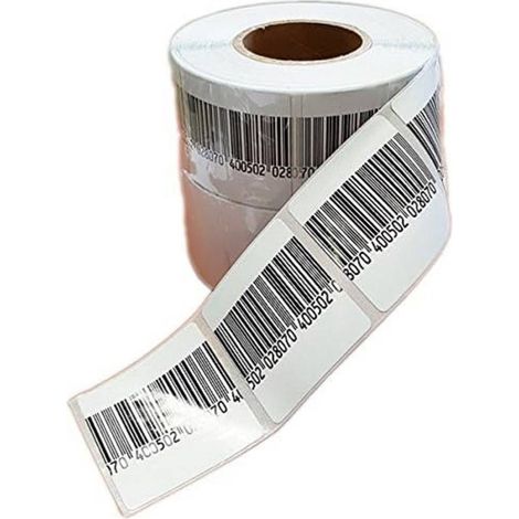 Trade Shop - KONFEKT 1000 ETICHETTE ANTITACCHEGGAGE FERLABEL 40X40 MM ANTIFURTO - (1/4)