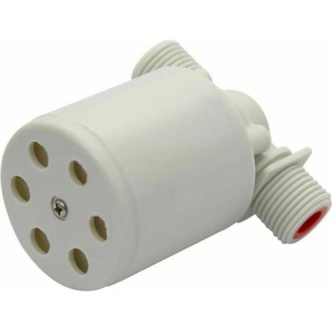 Régulateur de niveau d'eau 71 x 50 mm - Vanne à flotteur avec filetage externe, adaptée aux châteaux d'eau de piscines (1/2)