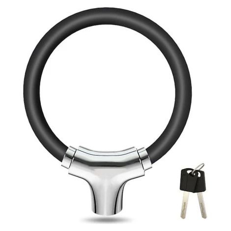 Antivol vélo avec câble en nylon, Antivol vélo avec clé, Antivol trottinette électrique, Très solide (1/5)