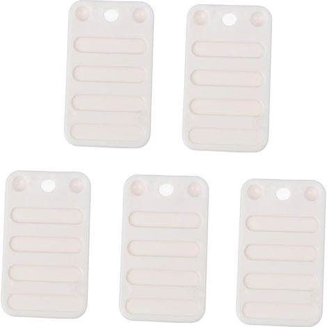 Lot de 5 cales de nivellement pour meubles, rehausseurs de pieds (1/5)