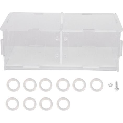 Boîte d'élevage de reptiles en acrylique, alimentation d'aménagement paysager d'insectes pour combattre les grillons (1/5)