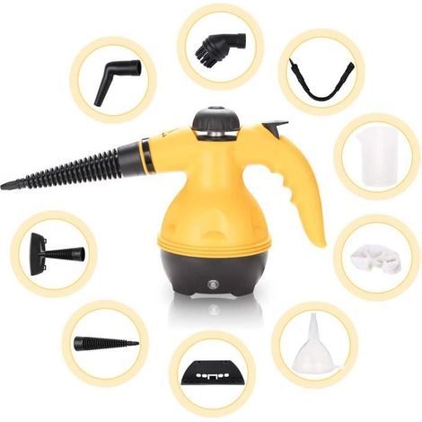 Nettoyeur à Vapeur à Main et Portable polyvalent Modèle - Jaune - 0,35 L (1/4)
