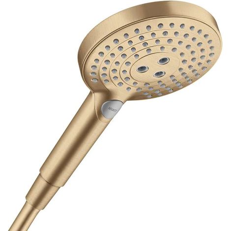 Hansgrohe Raindance Select S - Duschkopf 120, 3 Strahlen, EcoSmart, Bronze gebürstet 26531140