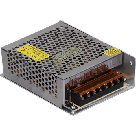 Alimentation à découpage régulée 220V-24V DC 100W 4.17A pour LED, vidéosurveillance et sécurité (1/5)