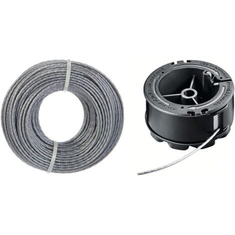 DEESSE SHOP-DIY Bobine pour coupe-bordure pour remplissage tous les bobines pour coupe-bordure actuelle, F016800351 24 m Recharge et bobine de fil intégrée pour coupe-bordures-RAPANDA (1/4)
