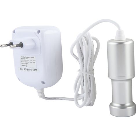 Nettoyeur ultrasonique portable pour fruits, lunettes, colliers et bijoux - UE 220-240 V (1/5)