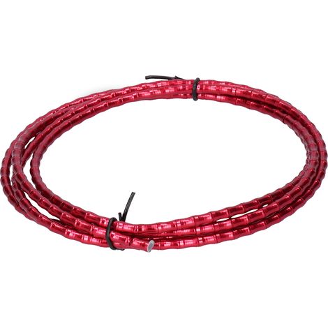 Kit de gaine de câble de frein de VTT ZTTO 1,8 m, gaine de câble de dérailleur en alliage d'aluminium, rouge (1/5)