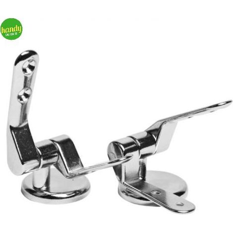 Cerniere per copri water Ambra Universali in ottone interasse 17 mm