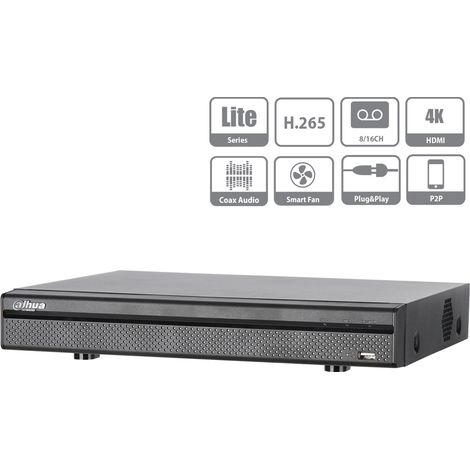 16-Camera Dvr 4K / 1080p 5n1 4k/7fps 1080p/25fps Sveglia - security Xs-xvr6116-4kl (1/3)