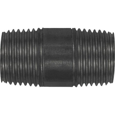 Riegler Rohrdoppelnippel 23, AG/AG, R 1 1/4, Länge 60,0 mm, DIN EN 10241