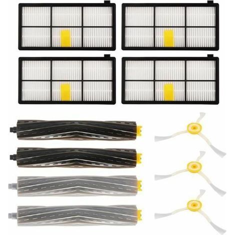 12PCS Accessoire iRobot Kit de Remplacement Accessoires pour iRobot Roomba 800-900 Series, 880-860-870-871-980-990 Robots (1/3)