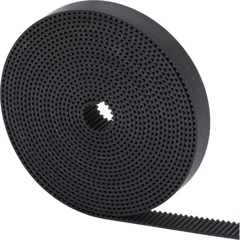 Courroie de distribution synchrone en caoutchouc 2GT de 10 mm de largeur pour imprimante 3D (3 m) (1/5)