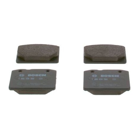 Kit de plaquettes de frein, frein à disque BOSCH 0 986 494 568 LADA 2101 3501089