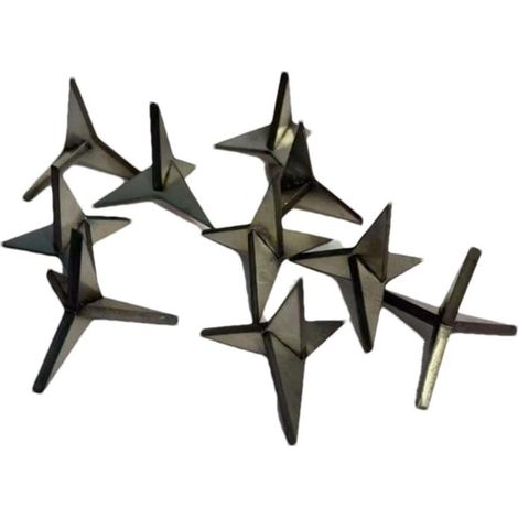 Beyamis Clous triangulaires anti-crevaison pour pneus, clous de sécurité antivol portables en acier au carbone robustes, adaptés aux voitures, camions et SUV (30 pièces)