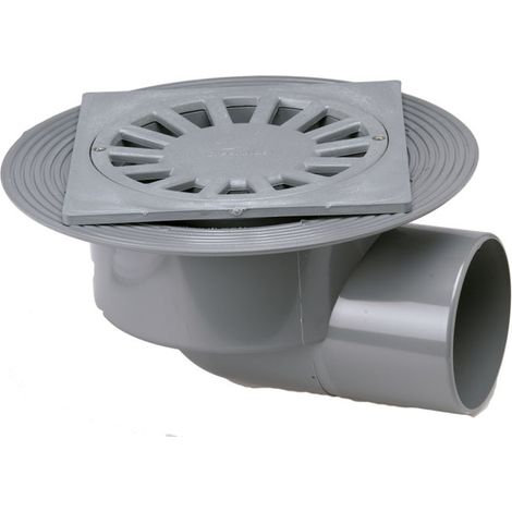 C-203 Siphon extensible Siphon Trap horizontal PVC 250 x 250 x 110 Ø CREARPLAST