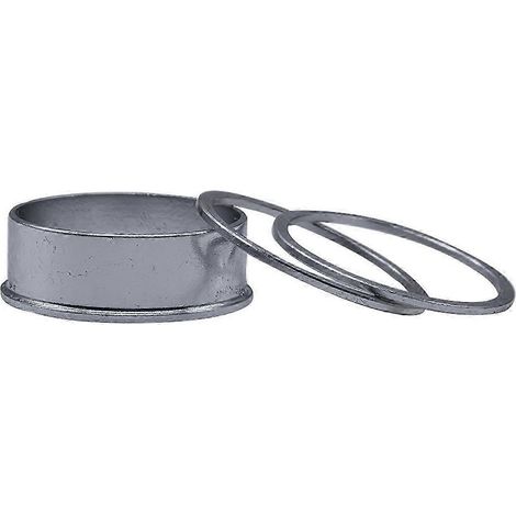 Adaptateurs d'entretoises d'axe de vélo légers, cales d'entretoise en aluminium, convertibles pour divers vélos (1/5)