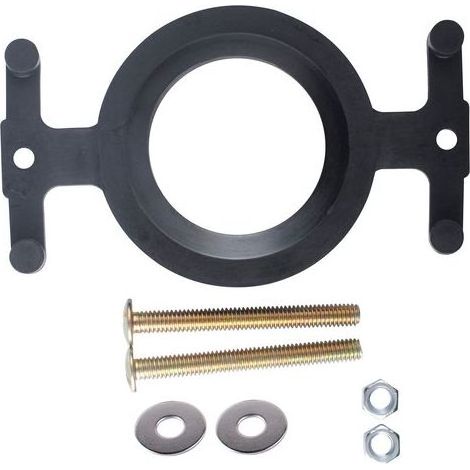Kit Boulons de Fixation Réservoir Toilette Robuste avec Joint Étanche pour Installation et Remplacement Siège Wc Montage Facile sans Fuite (1/5)