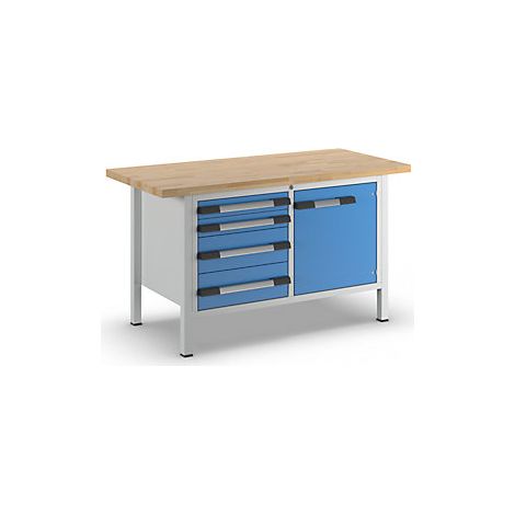 eurokraft pro Banco da lavoro struttura a telaio serie 8000