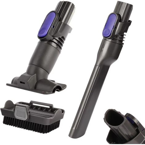 Brosse 3 en 1 pour aspirateurs Shark Pet Cordless IX141 IZ462H IZ483H IZ363HT IZ361H IZ163H IZ362H : accessoires de brosse amovibles pour aspirateurs en forme de D. (1/5)