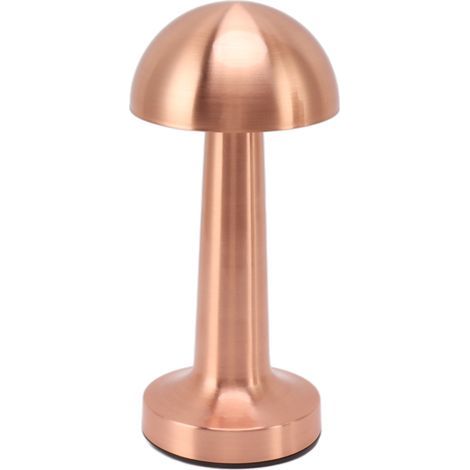 Wiederaufladbare Pilz-Tischleuchte, dimmbare Nachttischlampe, Touch-Bedienung, Wohnaccessoires (1/5)