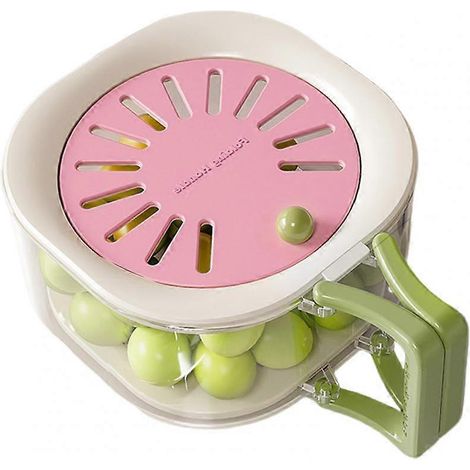 BQ Panier d égouttage pliable avec poignée 2 en 1 lavage et passoire bol de rangement pour laver les fruits (1/5)