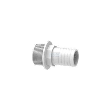 10 connecteur de tuyau droit en nylon filetage mA le 25mm pompe de support en caoutchouc