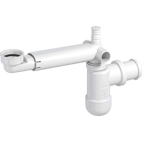 PREVEX Preloc Sifon für Waschbecken / Badezimmer, platzsparender Universal-Siphon aus recyceltem Kunststoff PREVEX Preloc Sifon für Waschbecken / Badezimmer, platzsparender Universal-Siphon aus recy (1/5)