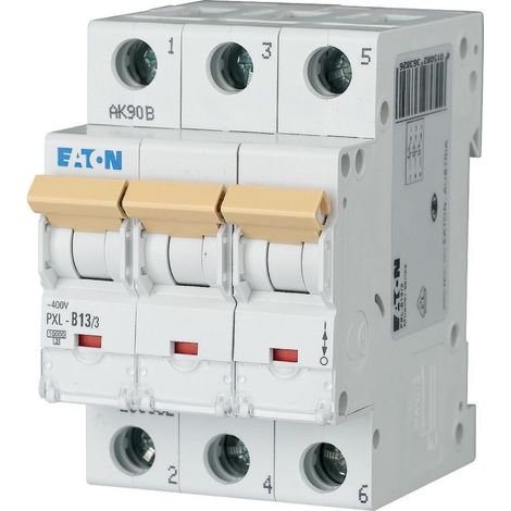 Eaton Interruptor automático (MCB), 13 A, 3p, Característica: B, 236382