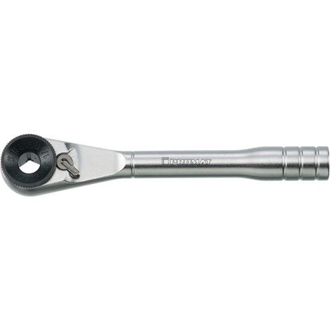 Cliquet réversible à douilles/ levier 1/4 po. logement direct de l’embout longueur 95 mm 72 dents (1/4)