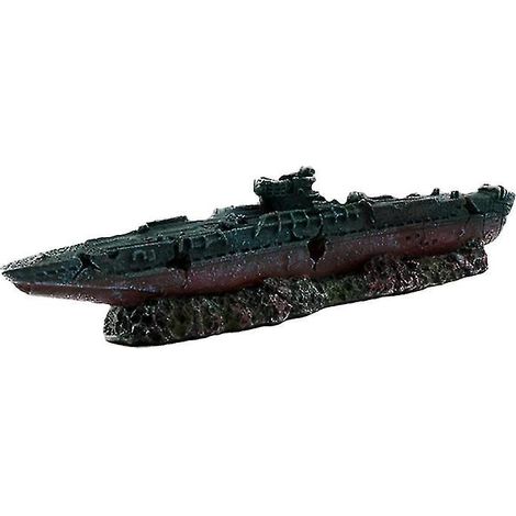 1 Stück Aquarium-Dekor-Schiff
