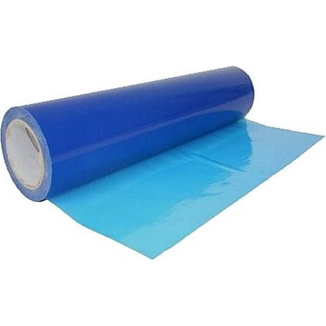 Feuille de Protection Adhésive 500 mm x 75 m - 45 m - Résistante UV 60 Jours - Protection Durable des Surfaces - Beast