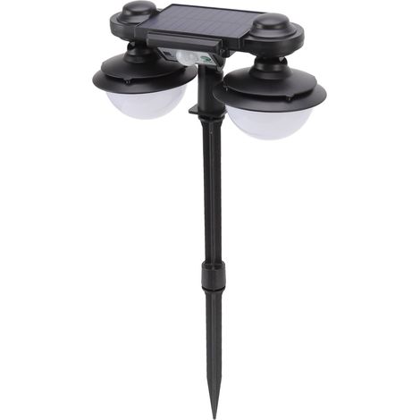 120-LED-Solarwandleuchte mit Fernbedienung und Bewegungsmelder, wasserdicht, für die Terrasse. (1/5)