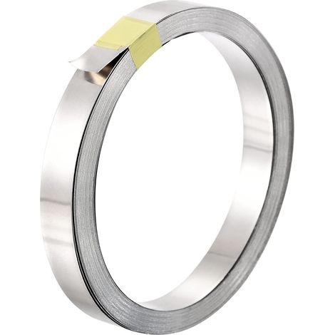 1 Rouleau 10 Mètre Acier nickelé Bande Plaque connexion Acier Ruban pour Batterie et Soudage par points 10x0.2mm(WxT) (1/5)