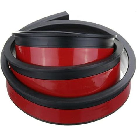 Garde-Boue Universel Caoutchouc Voiture universel roue caoutchouc voiture garde-boue passage roue sourcil noir (1/5)
