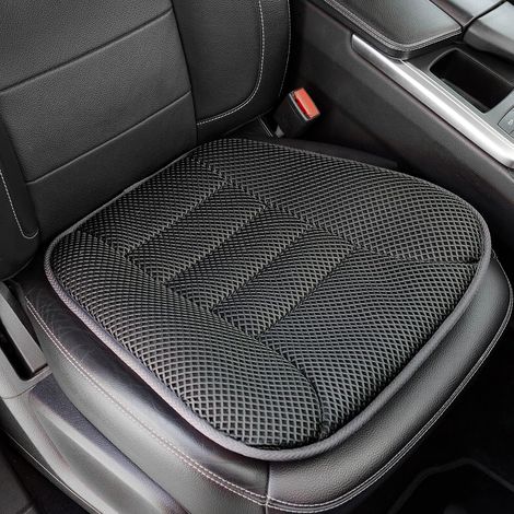 Cuscino per sedile auto da viaggio, realizzato in rete traspirante 3D, con base antiscivolo e comoda protezione del sedile adatto anche per camion e sedie da ufficio.
