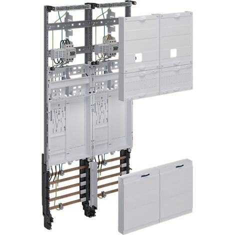 hager Komplettfeld, universZ, 1050mm, 2 Zählerplätze,eHz, 2-feld, NRW,SH,HH,MV,Avacon