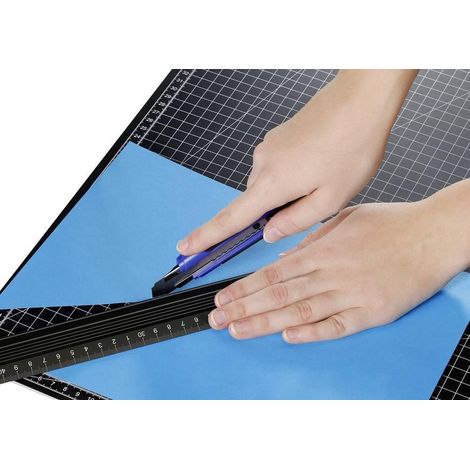 Dahle Vantage Schneidematte schwarz 60 x 90 cm