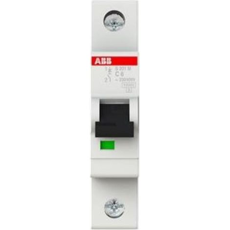 ABB Stotz S&J Sicherungsautomat 10kA 6A C 1p S201M-C6