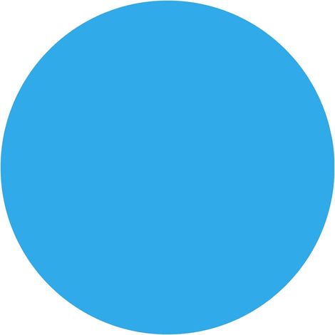 Housse de piscine bleue 527 cm en PE, couverture piscine, serviette bâche pour ameublement Bleu Ø 210 (1/3)