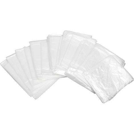 50 sacs de baignoire jetables épais, housse de bain en plastique pour salon et maison (1/4)