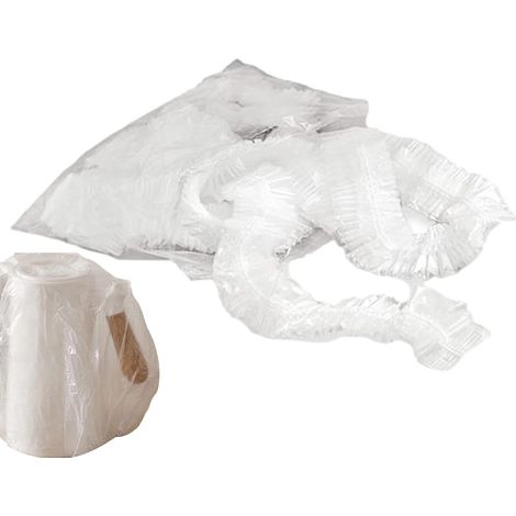 Lot de 10 Housses transparentes,élastique,résistante,pour appareil électroménager,cuisine